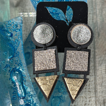 Load image into Gallery viewer, Geometric Shape Earrings