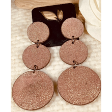 Load image into Gallery viewer, Hanging Circle Earrings